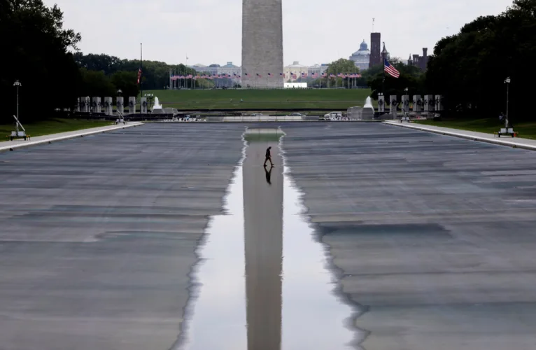 Trump blasts Pirro after she refutes his claim that Reflecting Pool was damaged by vandals